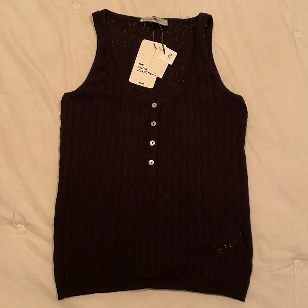NWT Zara knit tank top